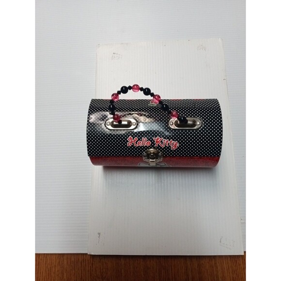 Hello Kitty Barrel Tin Purse - Picture 2 of 6